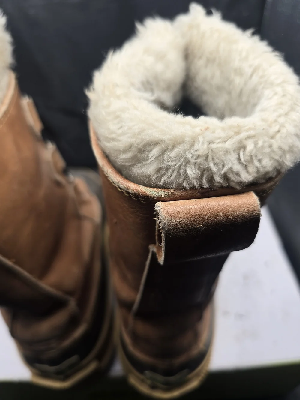 Craft-Inspired Men's Brown and Olive Waterproof Rain & Snow Boots